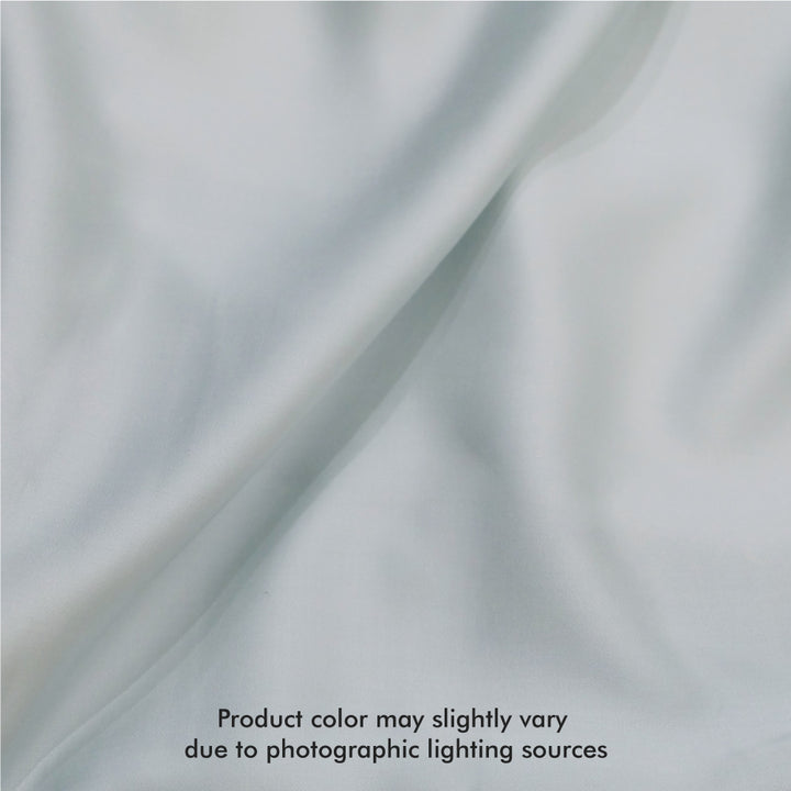 Getha Tencel Nano Silver Adult Pillow Case Light Blue Colour
