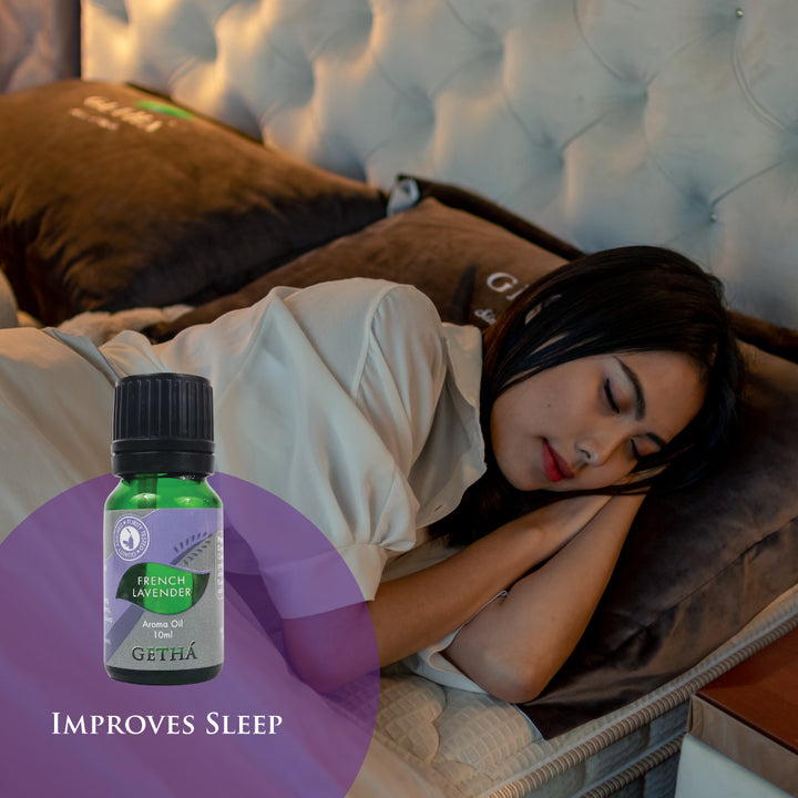 French Lavender Essential Oil Improves Sleep
