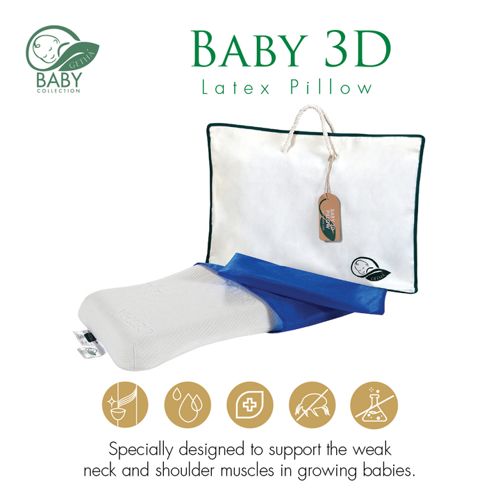 Baby 3D Latex Pillow Getha Free Shipping