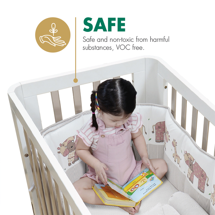 Safe and Non Toxic VOC Free Baby Cot