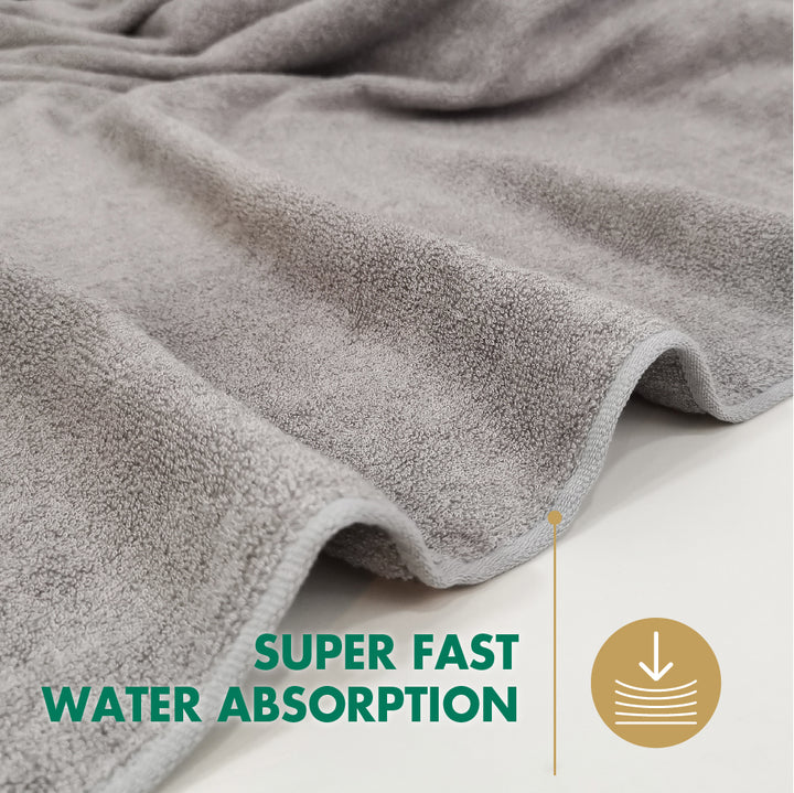 Super Fast Water Absorption Bath Bamboo Towel