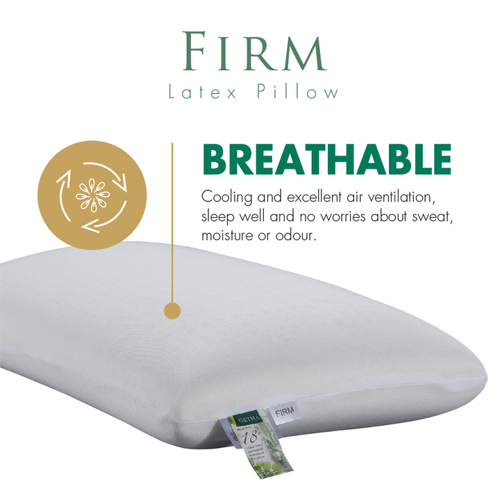 Cooling Firm Latex Pillow