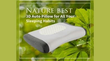 3D Auto Natural Latex Pillow For All Your Sleeping Habits