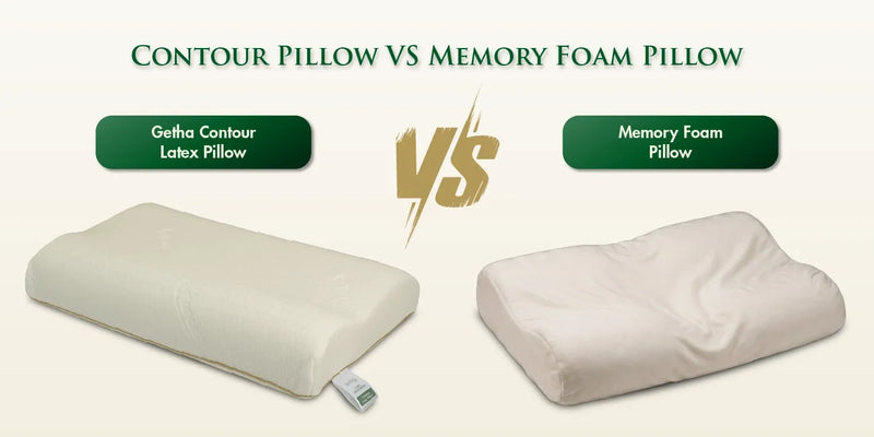 Contour Pillow vs Memory Foam Pillow