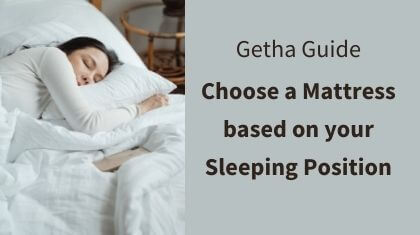 mattress based on your sleeping position