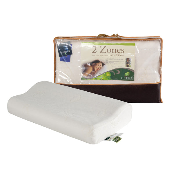 Getha 2 Zone Latex Pillow (Cotton Fabric / Tencel Fabric)