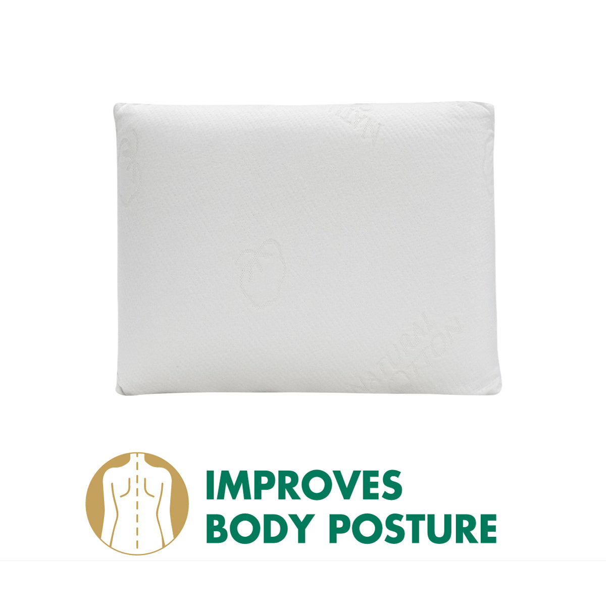 Getha Back Support Latex Pillow