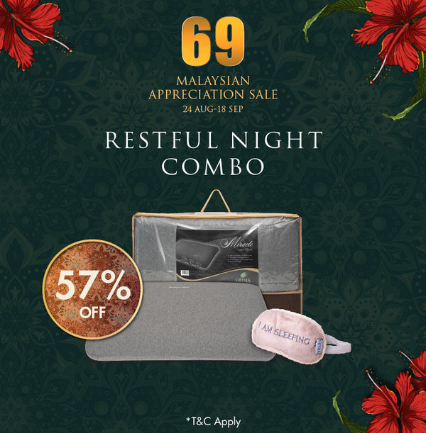[Merdeka Exclusive] Restful Night Combo