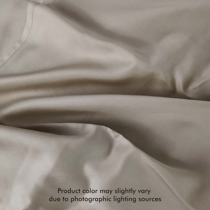 Grey Color Tencel Nano Silver Pillow Case