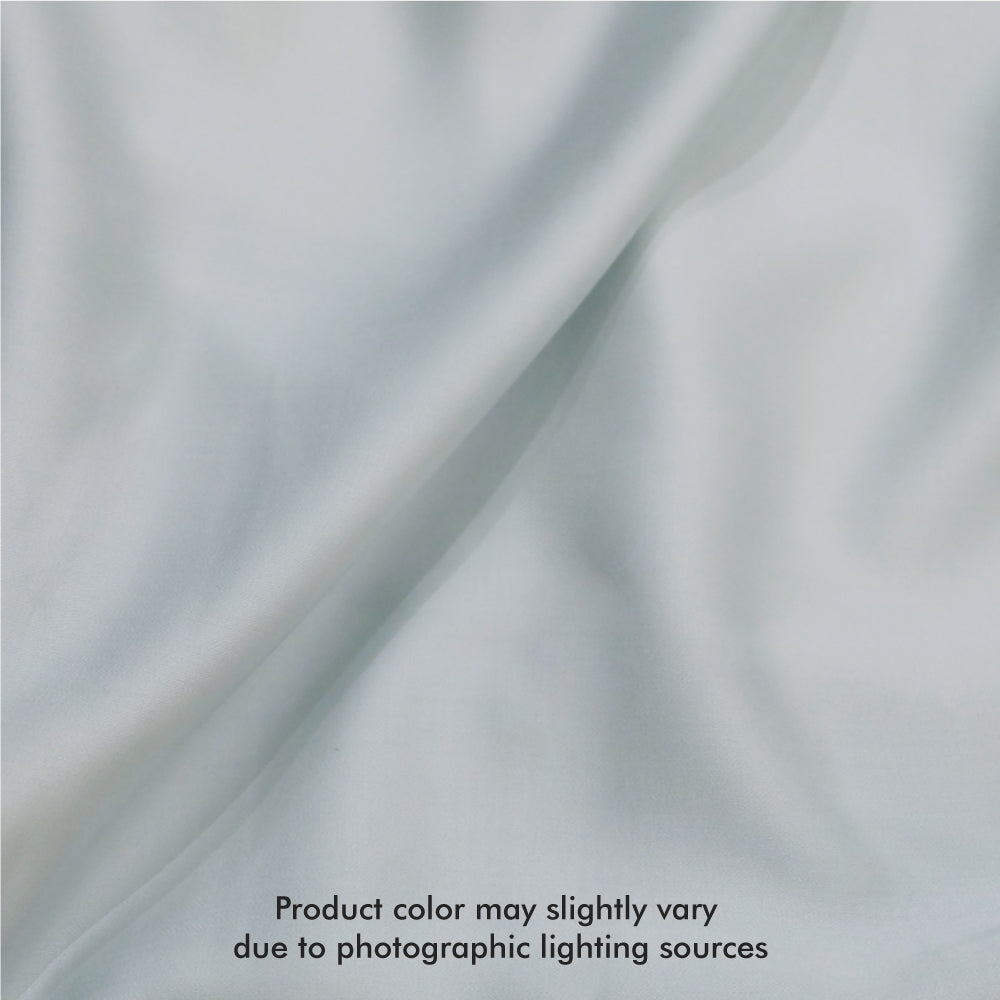Light Blue Color Tencel Nano Silver Pillow Case – Baby Latex Pillow