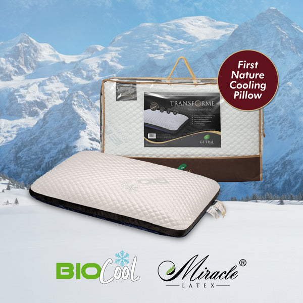 (LIMITED UNIT) Getha Transforme Miracle Latex Pillow (NEW)