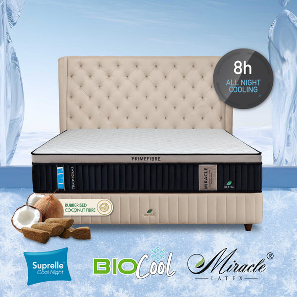 (LIMITED UNITS AVAILABLE) Getha Transforme Miracle Primefibre Mattress (NEW)