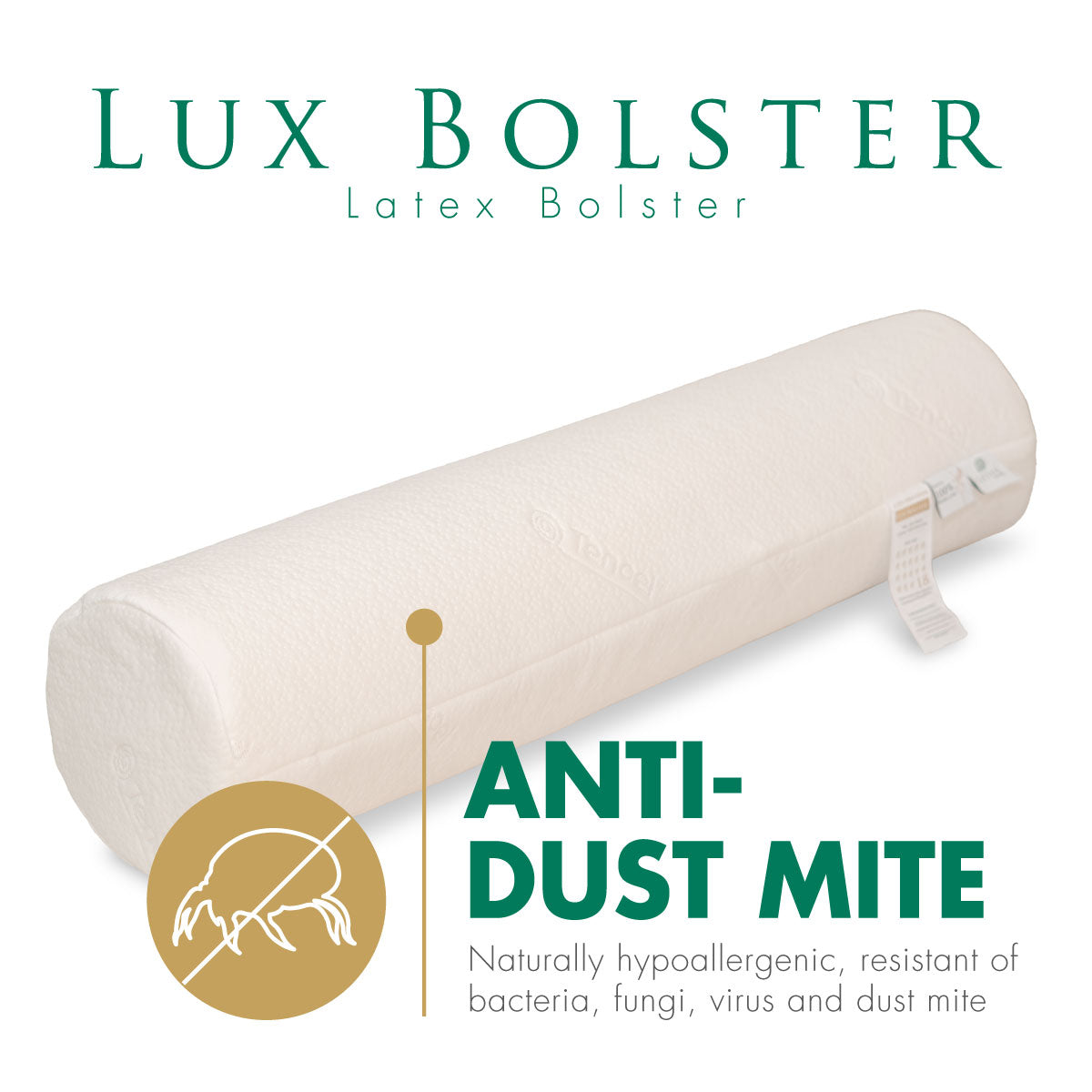 Getha Lux Bolster (100% Natural Latex Bolster)