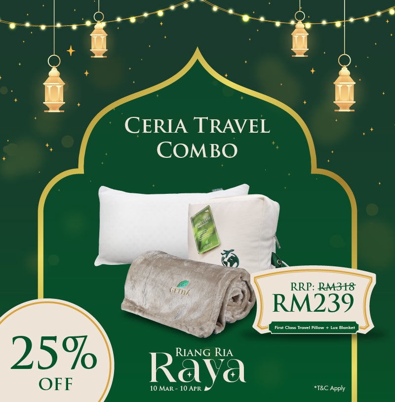 [Raya Exclusive] Getha Travel Combo B - Ceria Travel Combo