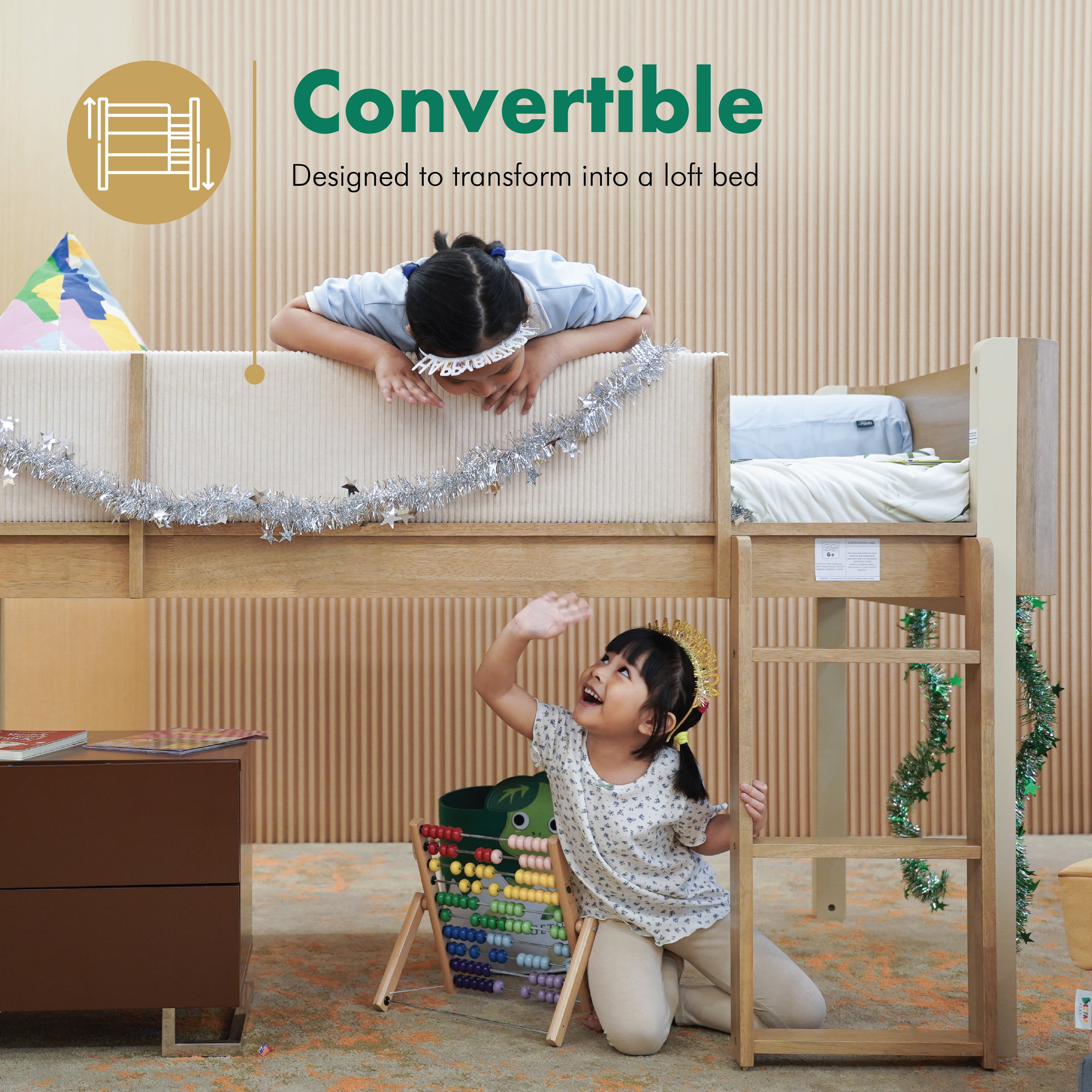 (Launch Promo) Genie Loft Bunk Bed – Getha Online Store