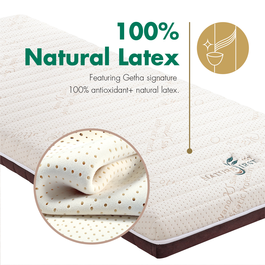 100% Natural Latex Nature First 100 Mattress