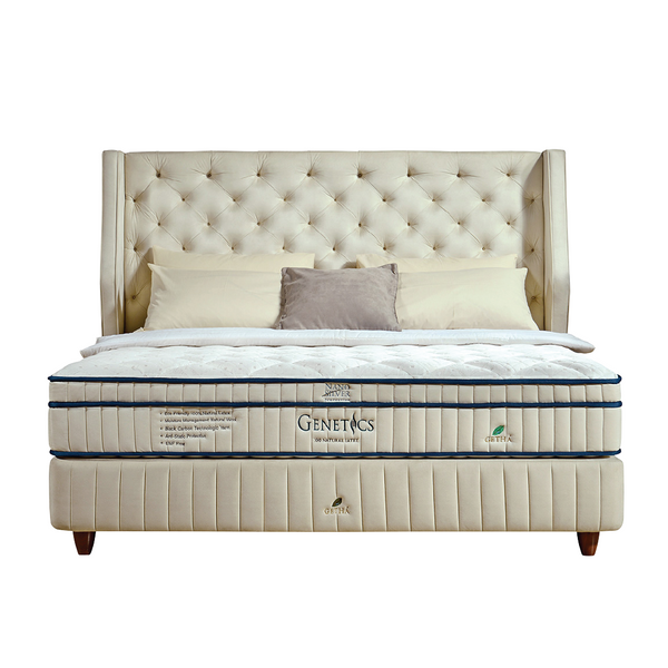 Genetics 100 Latex Mattress Free Shipping
