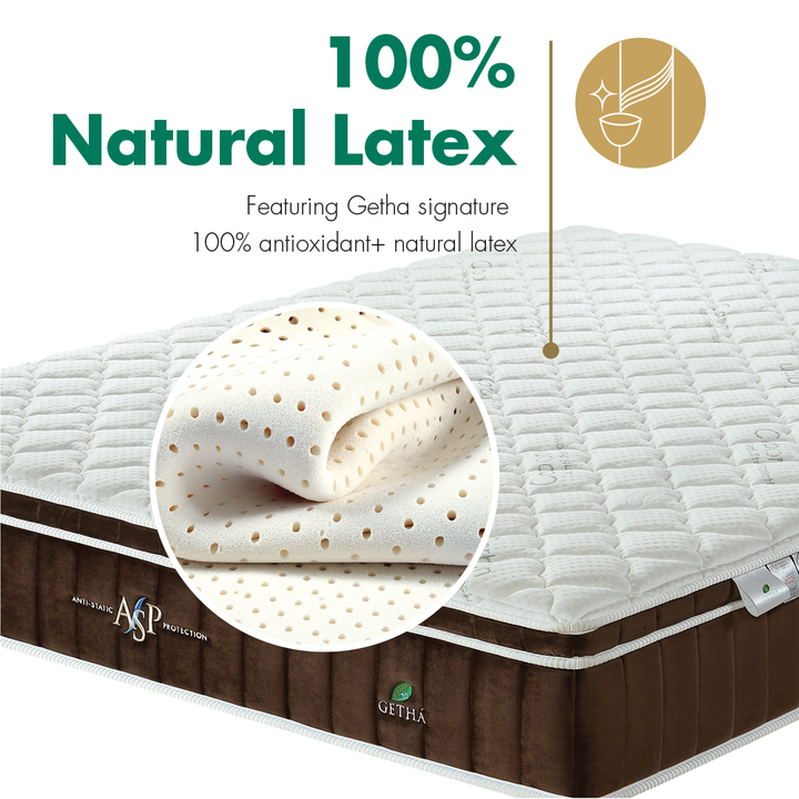 100% Natural Latex Getha Mattress