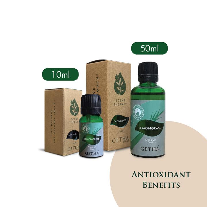 Antioxidant Benefits Lemongrass Aroma Oil