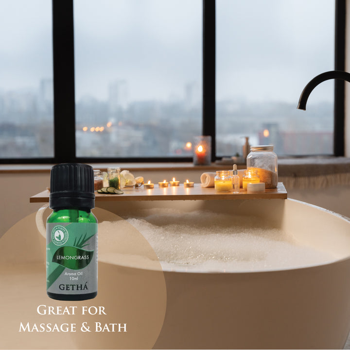 Great for massage & bath Lemongrass Aroma Oil