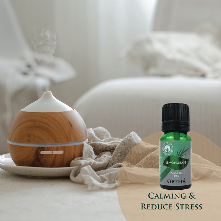 Getha Lemongrass Aroma Oil Calming & Reduces Stress