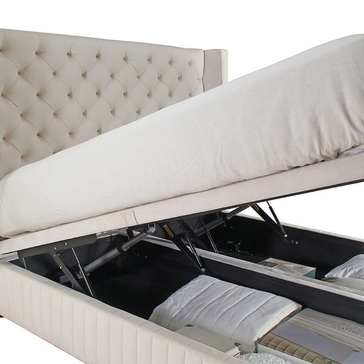 Automatic Leaf Bed Frame with storage