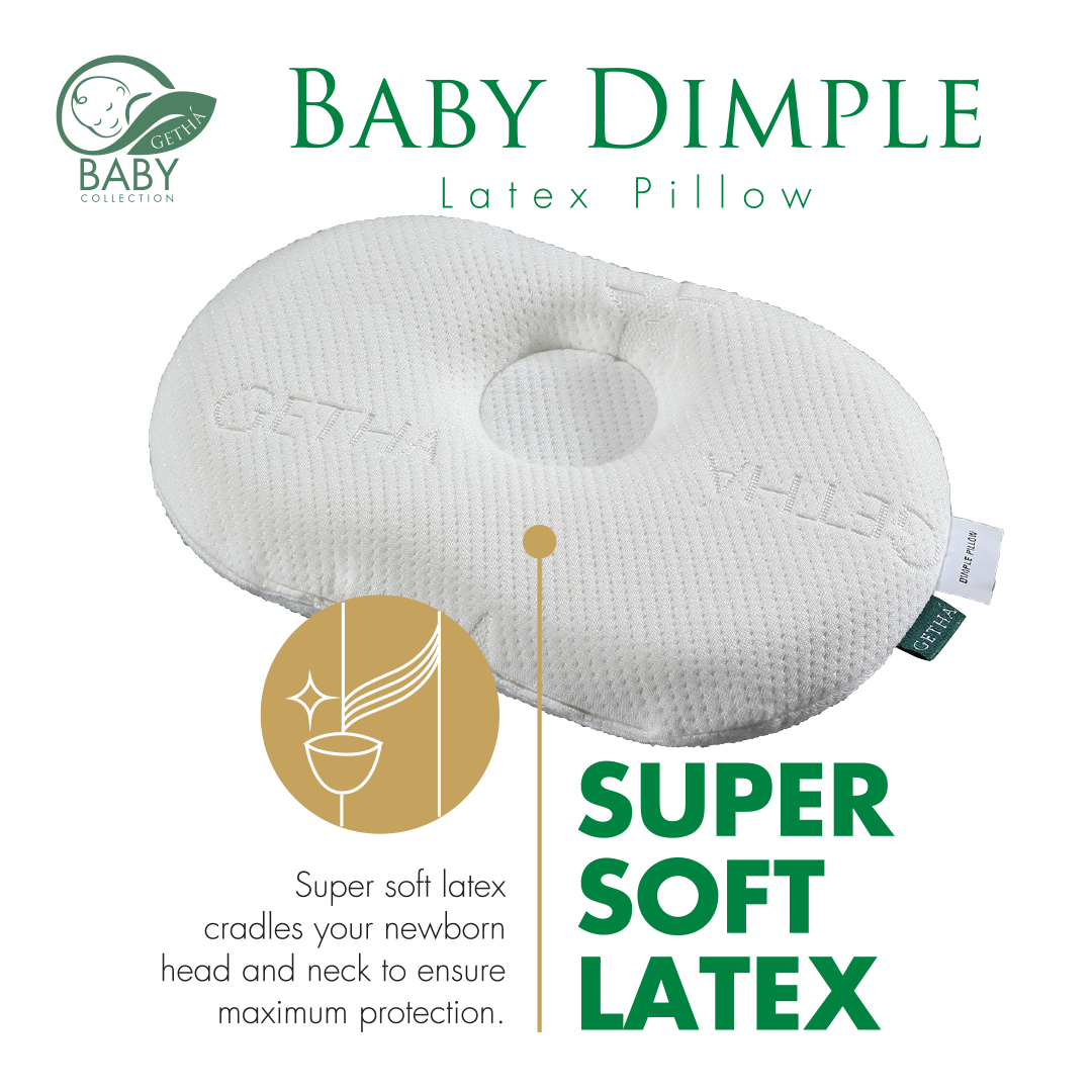 soft latex baby pillow for newborn
