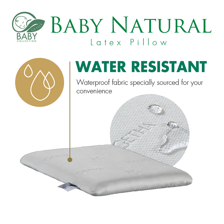 Baby Latex Pillow Water Resistant Fabric