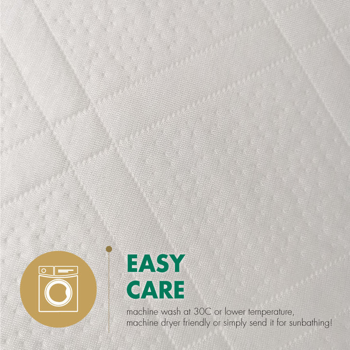 Easy Care with Machine Wash Baby Mattress Protector