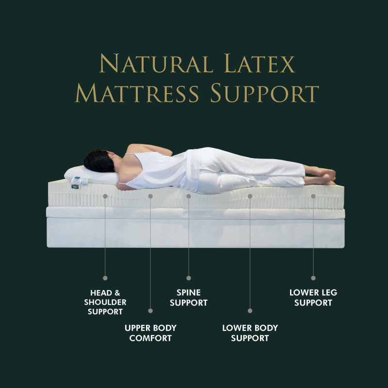 Natural Latex Mattress Support Getha Compass Gold 100 Mattress
