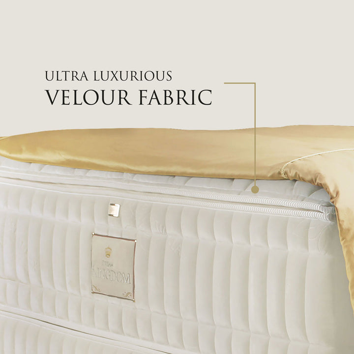 Ultra Luxurious Velour Fabric Dream Kingdom Classic Mattress