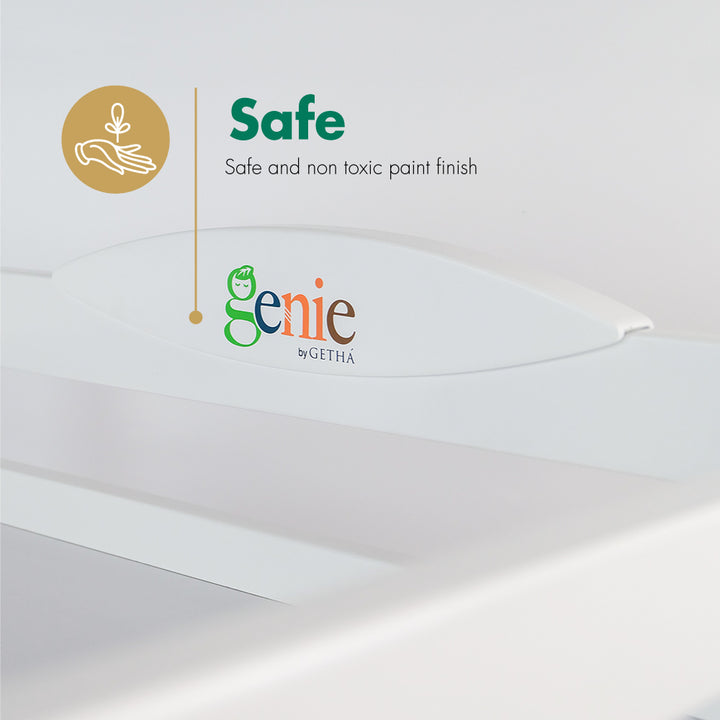 Safe and non toxic paint finish Baby Changing Station Genie by Getha Online