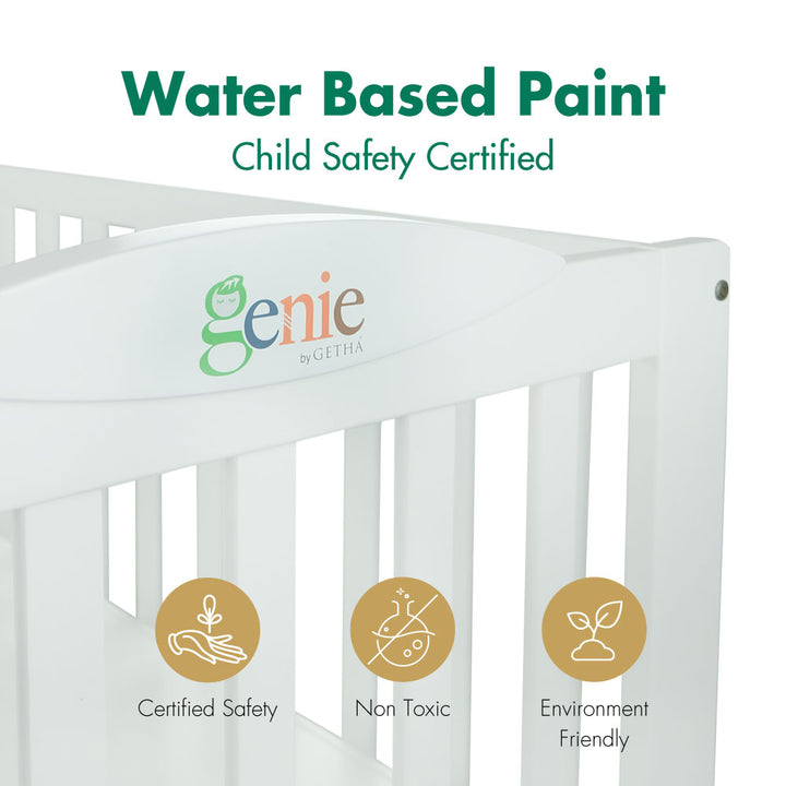 Water Based Paint Child Safety Certified Baby Cot Malaysia