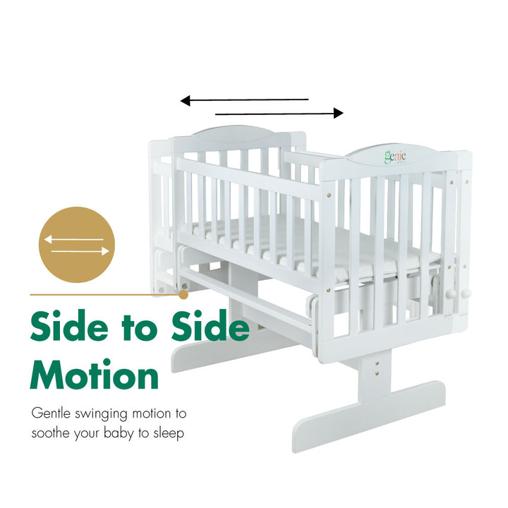 Side to side motion to soothe your baby to sleep