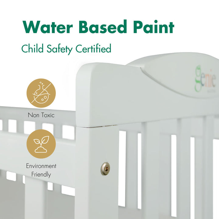 Water Based Paint Non Toxic Baby Cradle Cot