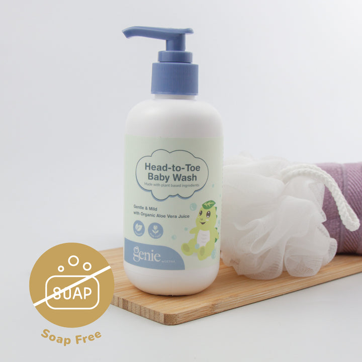 Soap Free Head to Toe Baby Wash