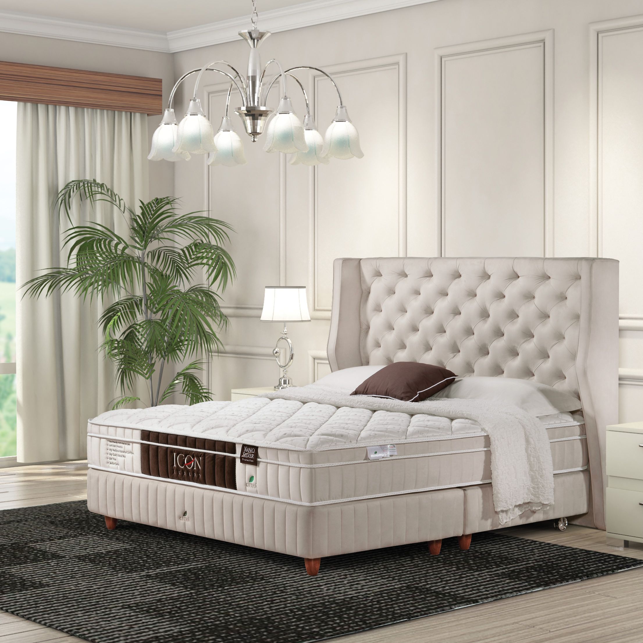 ICON Luxury Cooling Latex Mattress