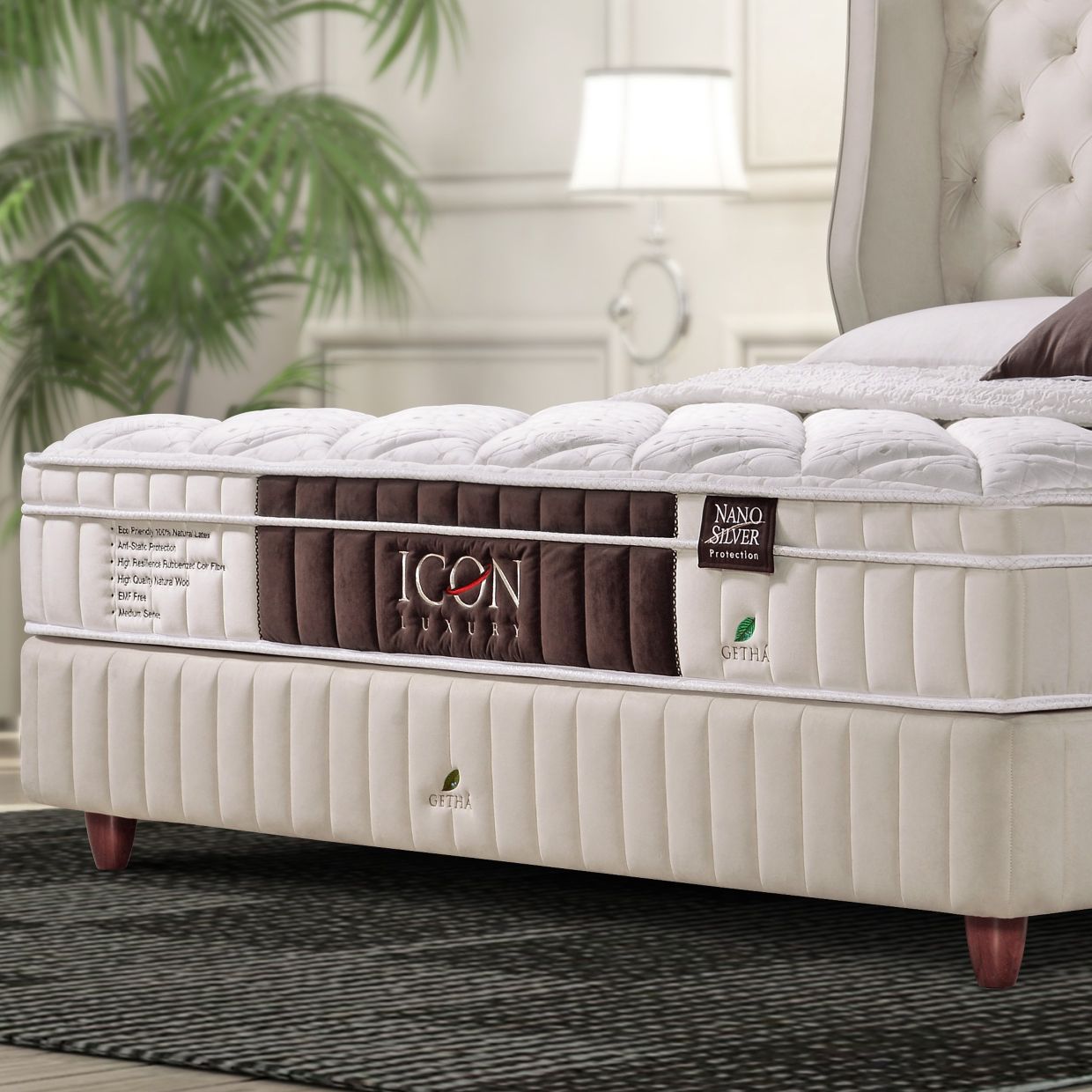 ICON Luxury Bamboo Latex Mattress 