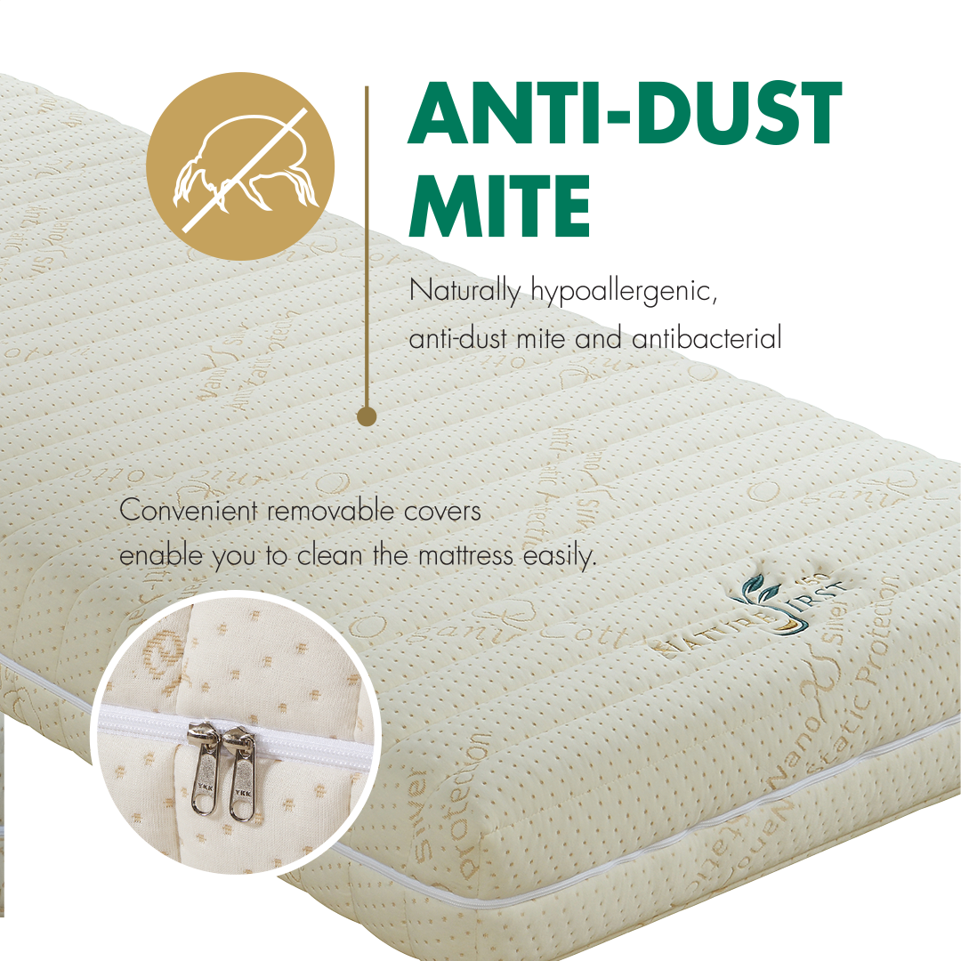 Anti-Dust Mite Nature First 150 Mattress