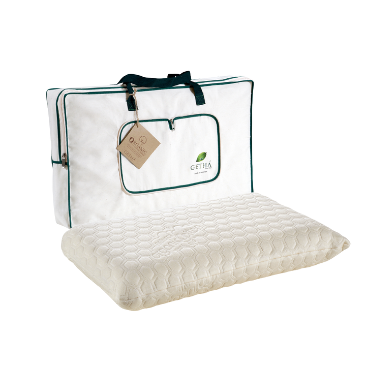 Getha organic cotton latex pillow