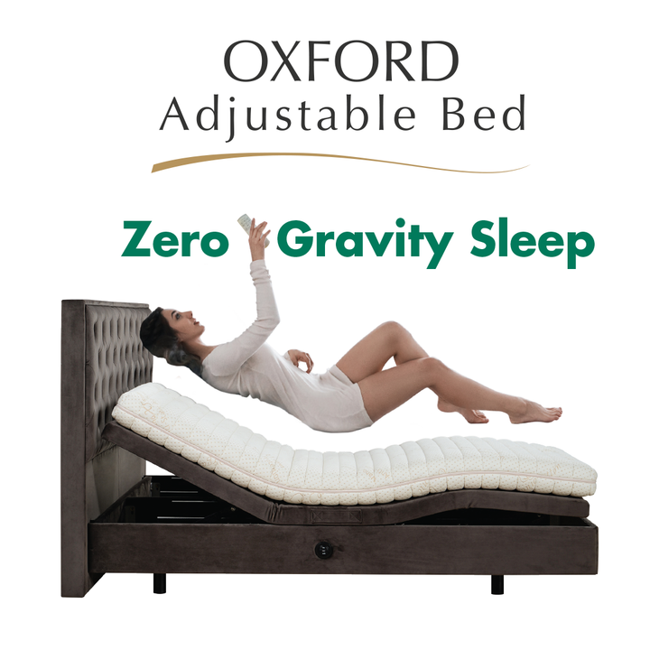 Getha Oxford Adjustable Bed  Zero Gravity Sleep 