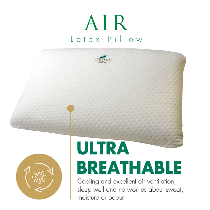 Ultra Breathable Air Latex Pilow
