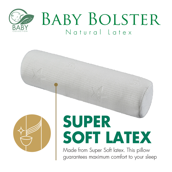 Super Soft Latex Baby Bolster