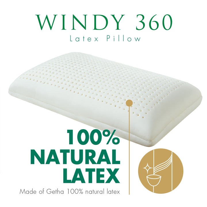 100% Natural Latex Pillow Getha Online Malaysia