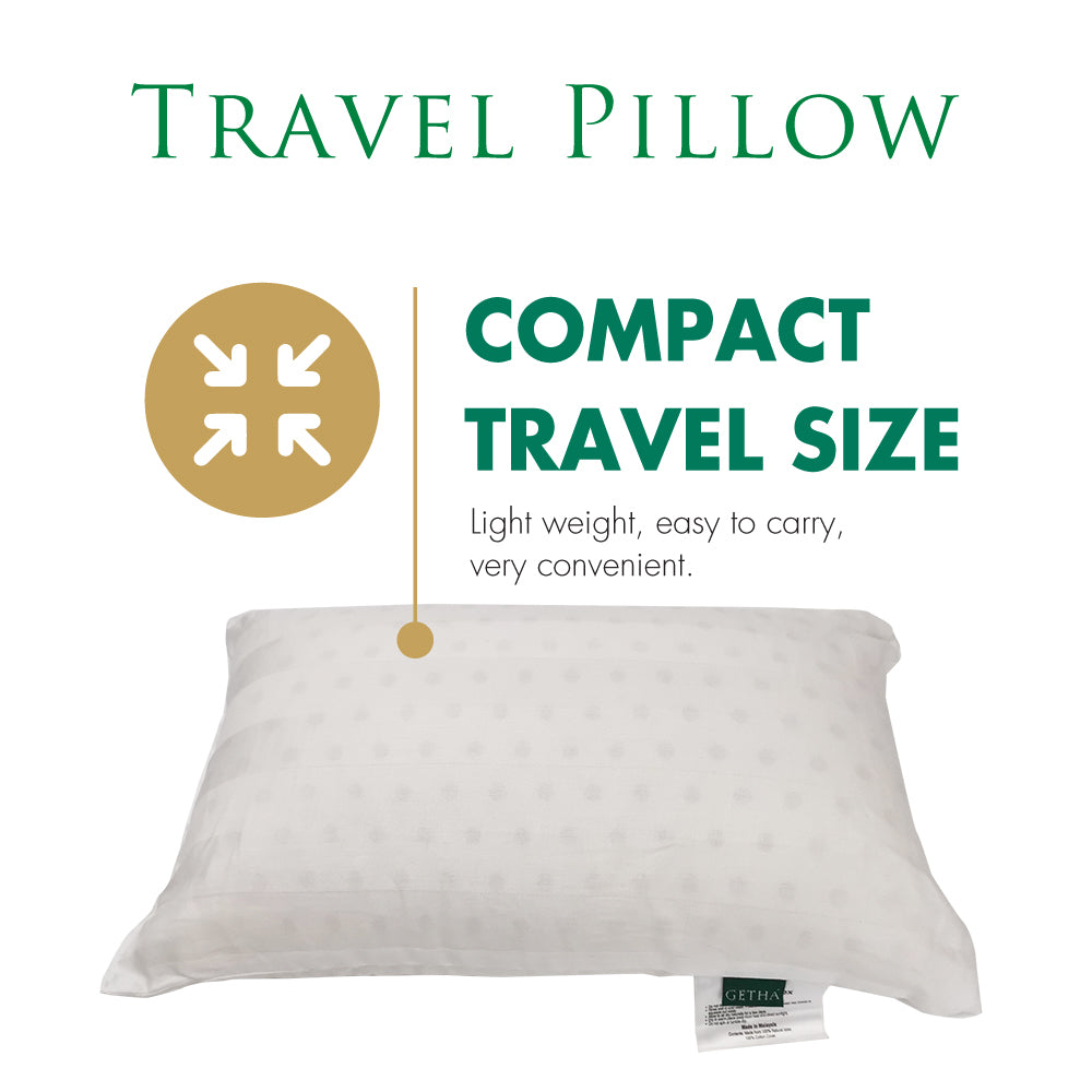 Travel size shop pillow