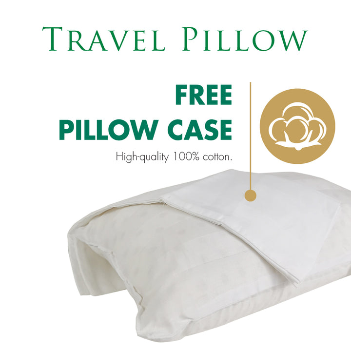 Travel Pillow free cotton pillow case