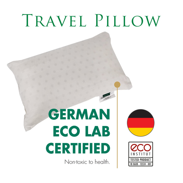 German Eco Lab Certified Travel Pillow