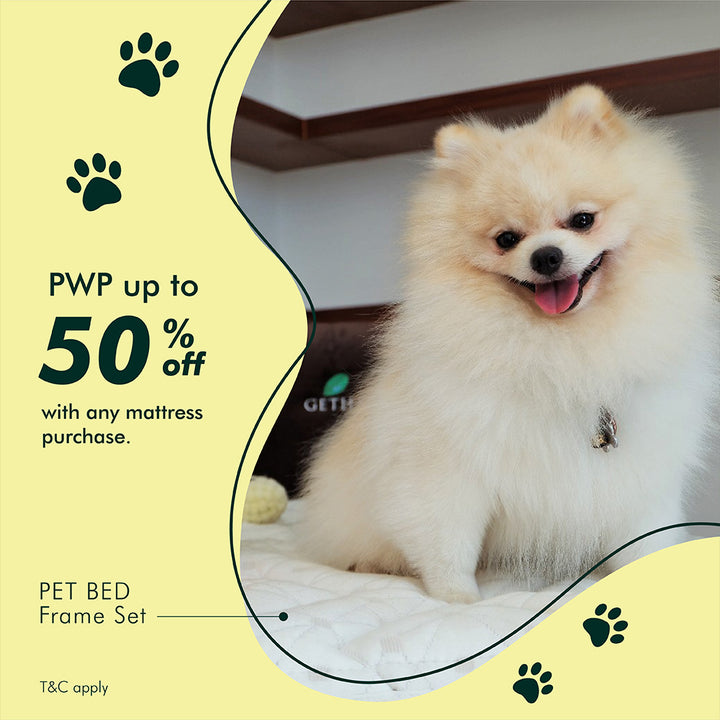 Getha Pet Bed PWP 50off promotion 