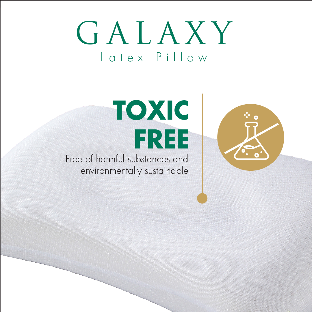 Toxic Free Galaxy Latex Pillow